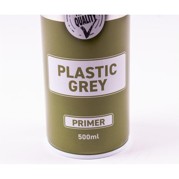 PMA Professional Grey Plastic Primer 500ml Spray High Coverage AT00PPG500 PMA - Town Tools 