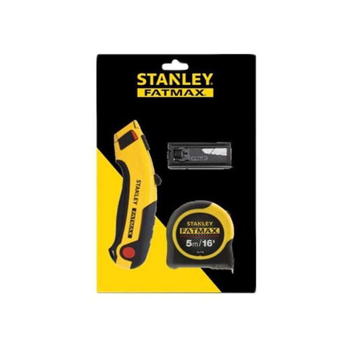 Stanley® Hand Tools FatMax® Triple Pack - Tape, Retractable Knife and Blades STANLEY® Hand Tools - Town Tools