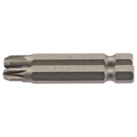 Draper PZ Type Insert Bit, 1/4" Hex, 50mm Long, No.3 (Pack of 2) 64229