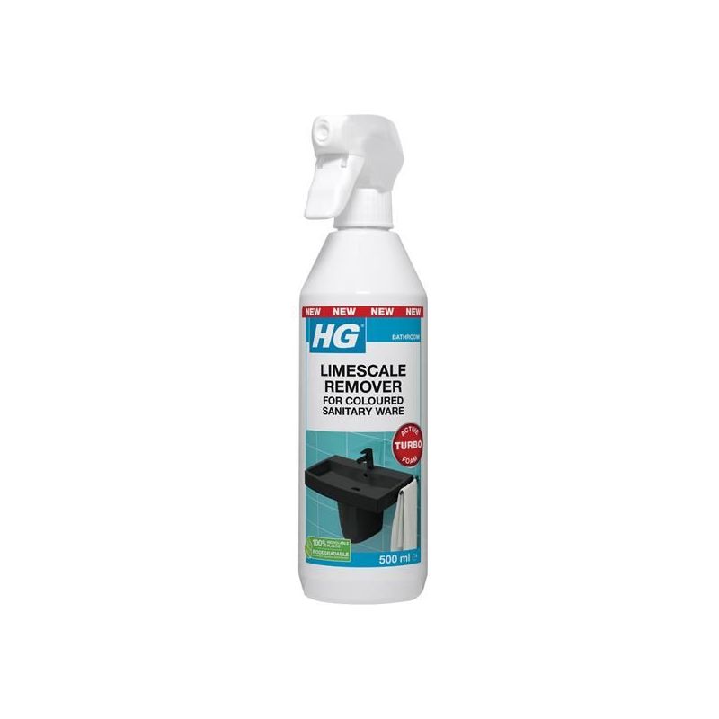Hg Limescale Remover for Coloured Sanitary Ware 500ml HG - Town Tools
