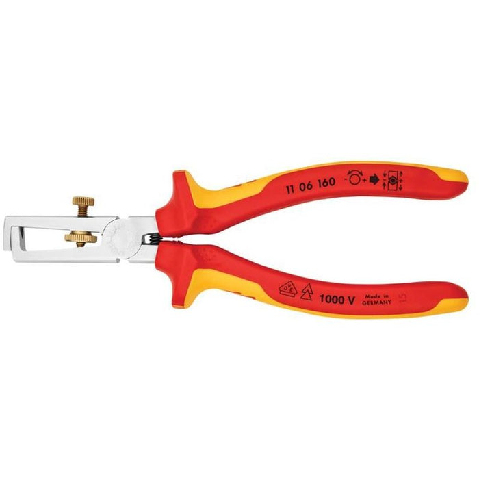 Knipex VDE Insulation Strippers 160mm Knipex - Town Tools