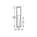 Trend 3/08 x 1/2 TCT Two Flute Cutter 12.7 x 25mm Trend - Town Tools
