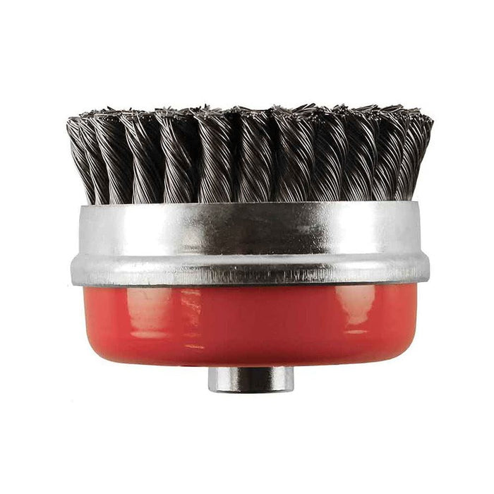 Abracs ABWB09514T Wire Brush Twist Knot Cup - 95mm Diameter x M14-0.5 Wire Gauge ABRACS - Town Tools 