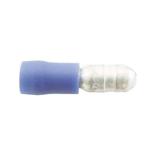 Wot-Nots Wiring Connectors - Blue - Male Bullet - 5mm - Pack of 3 Pearl - Town Tools 