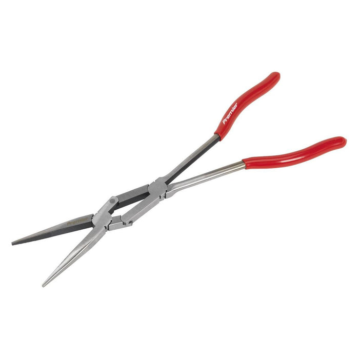 Sealey Needle Nose Pliers Double Joint Long Reach 335mm AK8591