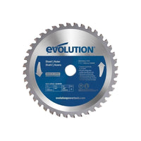 Evolution Mild Steel Cutting Circular Saw Blade 185 x 20mm x 40T