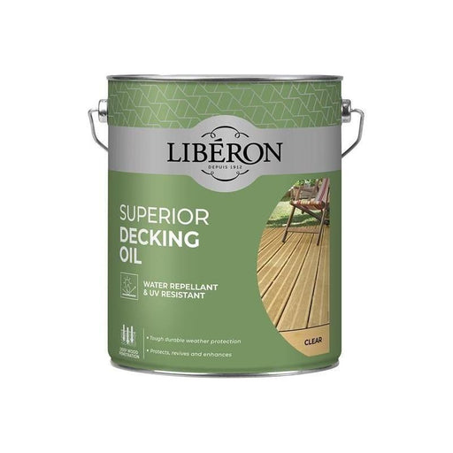 Liberon Superior Decking Oil Clear 5 litre Liberon - Town Tools