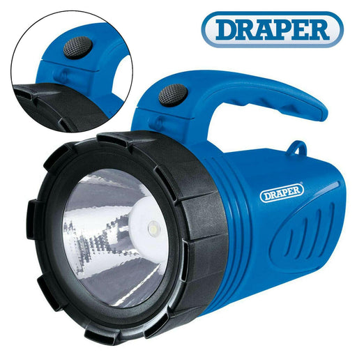 Draper 3W Rechargeable Spotlight (Blue) 65985 Draper - Town Tools 