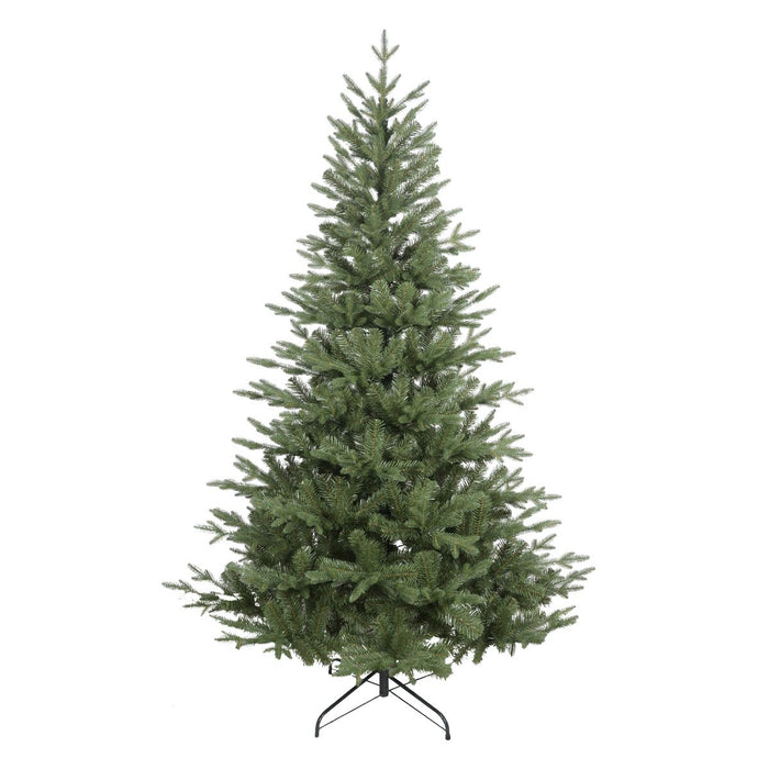 Dellonda Artificial 6ft/180cm Hinged Christmas Tree with 1000+ PE/PVC Tips