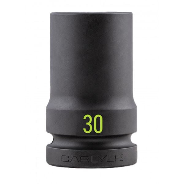 Carlyle Tools 3/4Dr Deep 6Pt Impact Socket 30mm