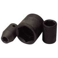 Draper Impact Socket, 1/2" Sq. Dr., 10mm 28420