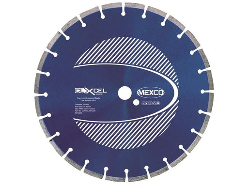 MEXCO Concrete Looping Diamond Blade 350 x 25.4mm x 12mm Width MEXCO - Town Tools