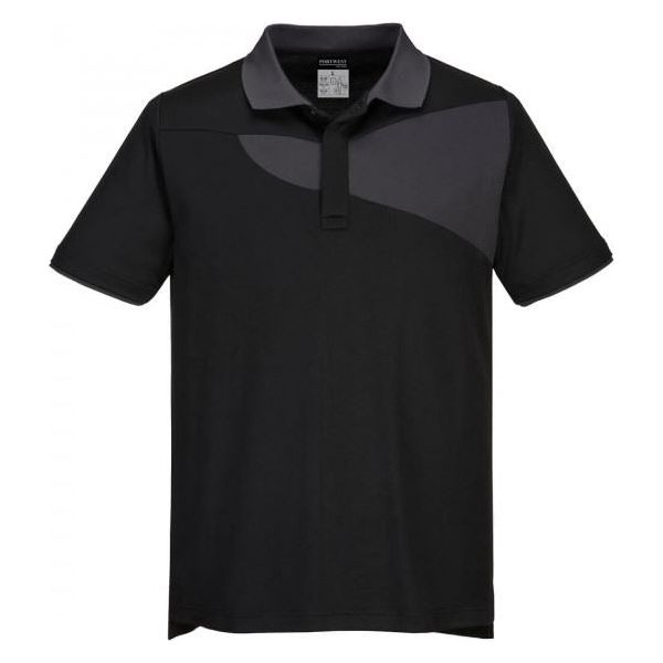 Portwest Pw2 Polo Shirt S/S Medium PW210BZRM Portwest - Town Tools 