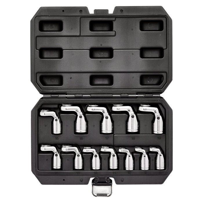 Draper Flexible Crowfoot Socket Wrench Set, 3/8" Sq. Dr. (12 Piece) Draper - Town Tools