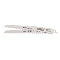 Draper Bi-metal Reciprocating Saw Blades for Multi-Purpose Cutting, 200mm