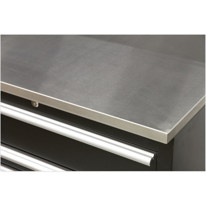 Sealey Premier Premier Storage System with Stainless Worktop 2.3m APMSCOMBO4SS Sealey Premier - Town Tools 
