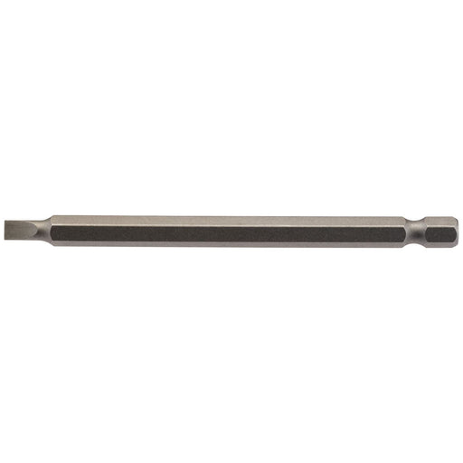 Draper Plain Slot Insert Bit, 4.5mm, 1/4" Hex, 100mm Long (Pack of 1) 64344 Draper - Town Tools 