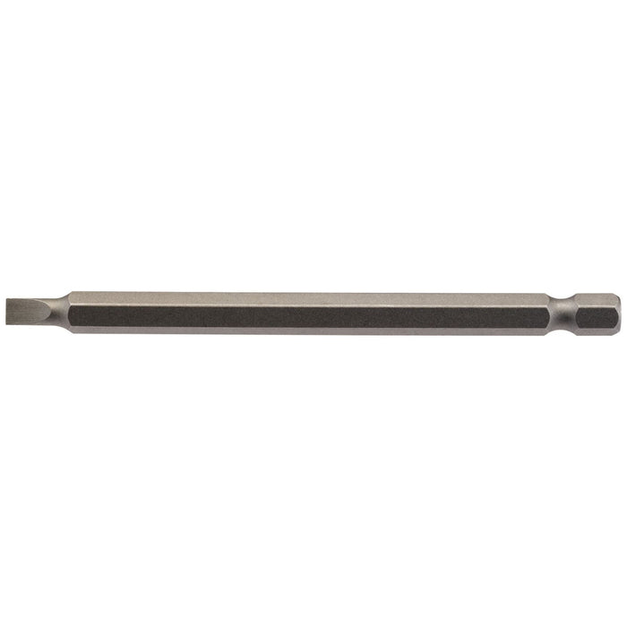 Draper Plain Slot Insert Bit, 4.5mm, 1/4" Hex, 100mm Long (Pack of 1) 64344 Draper - Town Tools 