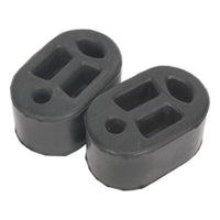 Sealey Exhaust Mounting Rubbers L70 x D45 x H37 (Pack of 2) EX01