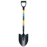Draper Round Point Builders Shovel with Fibreglass Shaft - RPSFG