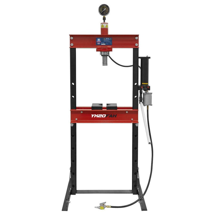 Sealey Air/Hydraulic Press 20 Tonne Floor Type YK20FAH Sealey - Town Tools 