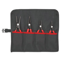 KNIPEX 00 19 57 Precision Circlip Plier Set, 4 Piece - 00 19 57