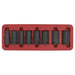 Sealey Locking Wheel Nut Removal Set 8pc 1/2"Sq Drive SX202 Sealey - Town Tools 