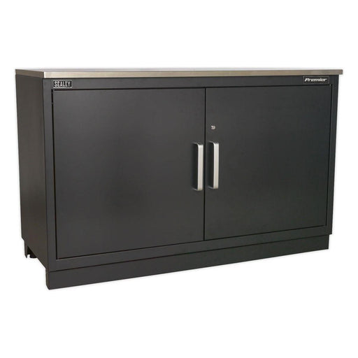 Sealey Modular Floor Cabinet 2 Door 1550mm Heavy-Duty APMS02 Sealey - Town Tools 