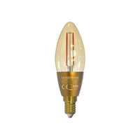 Link2Home Wi-Fi LED SES (E14) Candle Filament Dimmable Bulb, White 400 lm 4.5W