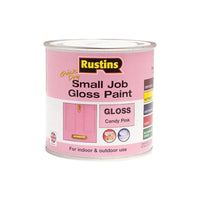 Rustins Quick Dry Small Job Gloss Paint Candy Pink 250ml