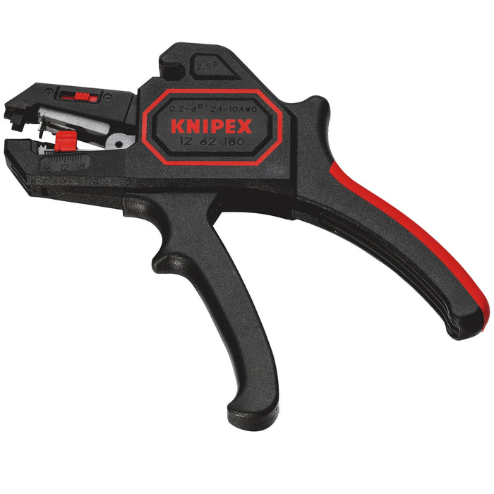 KNIPEX 12 62 180 SB Automatic Insulation Stripper, 180mm - 12 62 180 SB