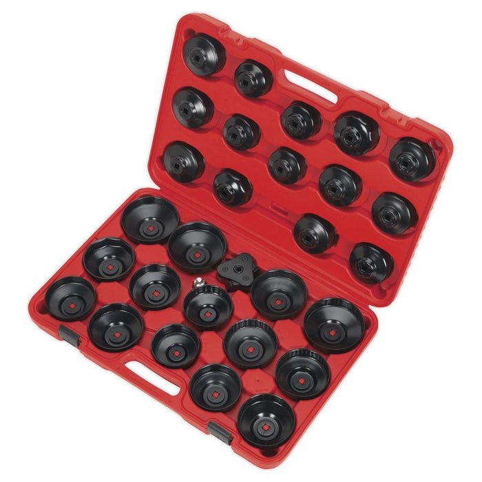 Sealey Oil Filter Cap Wrench Set 30pc VS7006