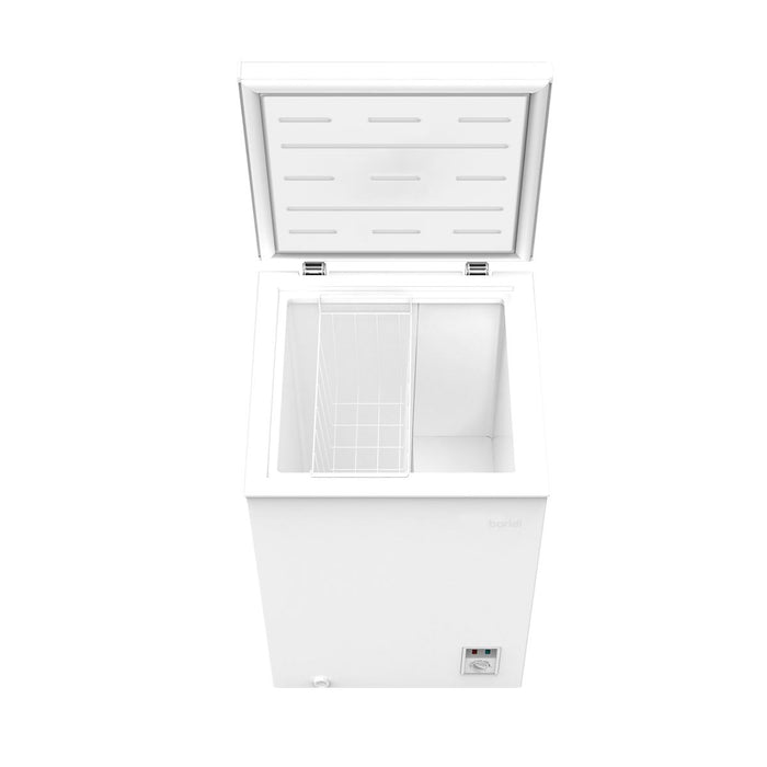 Baridi Freestanding Chest Freezer 99L Capacity - White DH116