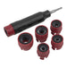 Sealey Wheel Stud Cleaning Tool Set VS8003 Sealey - Town Tools 