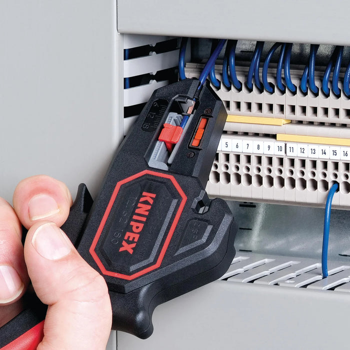 KNIPEX 12 62 180 Automatic Insulation Stripper, 180mm - 12 62 180