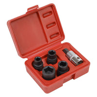 Sealey Brake Caliper Socket Set 5pc 1/2"Sq Drive VS0464