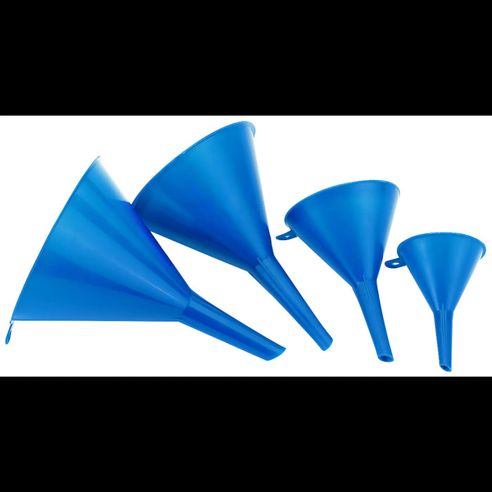 Draper Plastic Funnel Set (4 Piece) - FS4