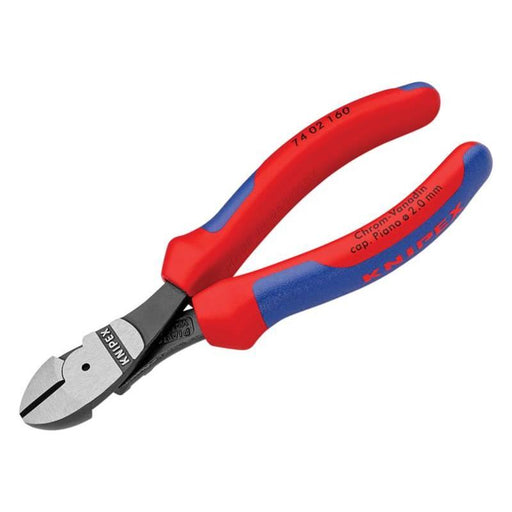 Knipex High Leverage Diagonal Cutters Multi-Component Grip 160mm Knipex - Town Tools