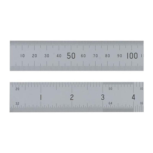Fisher Satin Chrome Rule 300mm/12in Fisher - Town Tools