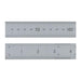 Fisher Satin Chrome Rule 300mm/12in Fisher - Town Tools