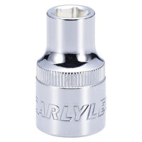 Carlyle Tools Socket - Shallow - Metric Standard - 1/2In. Dr - 10 mm