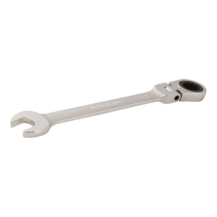 Silverline Flexible Head Ratchet Spanner 18mm Silverline - Town Tools 