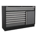 Superline Pro Superline PRO Storage System with Pressed Wood Worktop 4.9m Superline Pro - Town Tools 