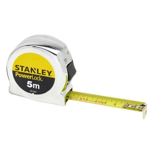 Stanley® Hand Tools PowerLock® Classic Pocket Tape 5m (Width 19mm) (Metric only) STANLEY® Hand Tools - Town Tools