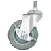 Draper Swivel Bolt Fixing Rubber Castor with Brake, 100mm Diameter, S.W.L. 80kg Draper - Town Tools