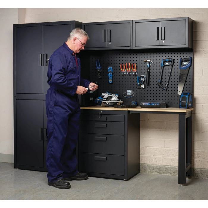 Draper Single Garage Workstation - MS100
