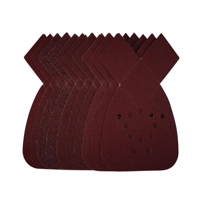 Draper Detail Sanding Sheets with Hook and Loop, 140mm, Assorted Grit, SSD4