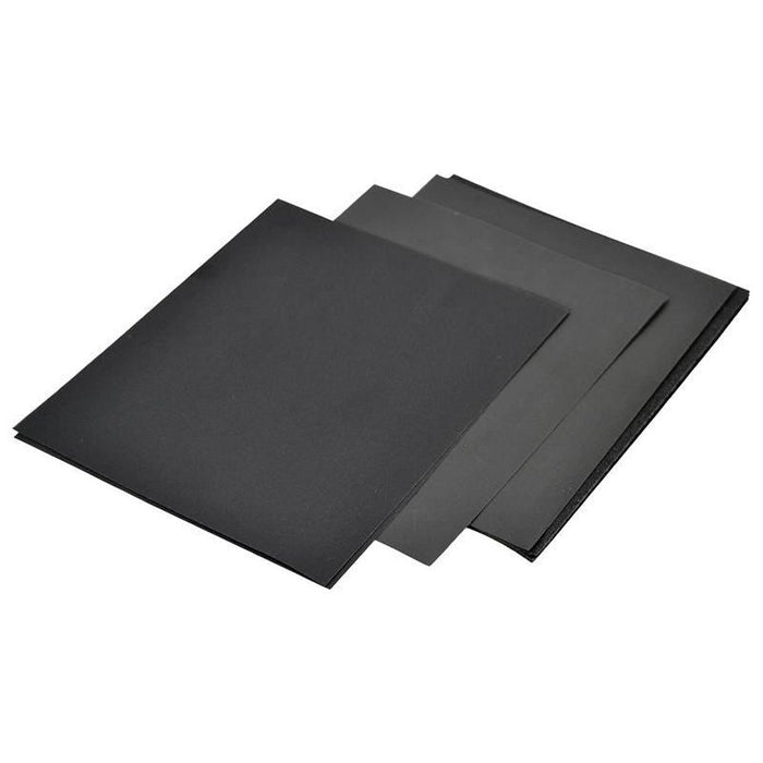 Faithfull Cork Block Wet & Dry Sanding Sheets Assorted (Pack 10) Faithfull - Town Tools