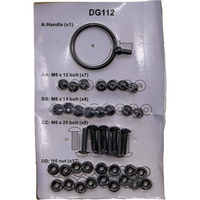 Sealey Hardware Kit (includes part 'A')