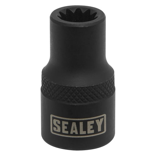 Sealey Brake Caliper Socket 3/8"Sq Drive 8mm 11-Point Profile VSE0490 Sealey - Town Tools 